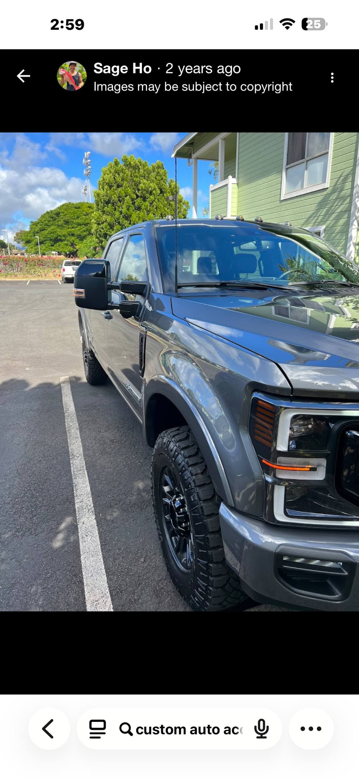 Ford F-250 Tremor maintained by Custom Auto Accessories